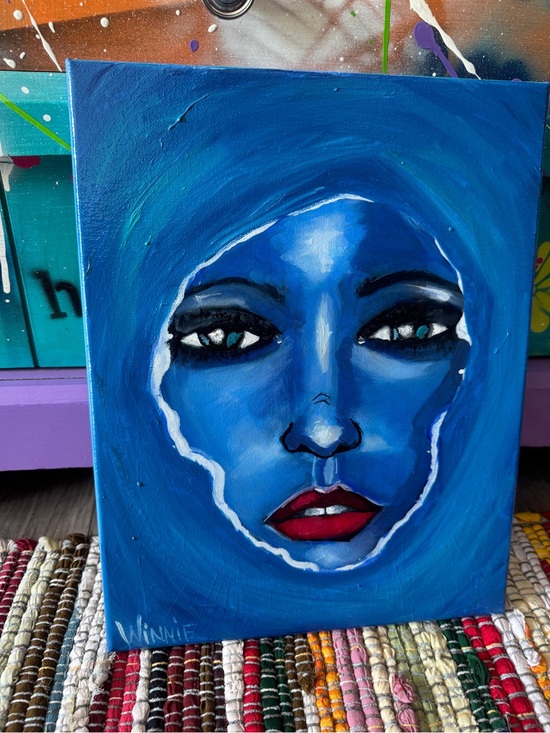 Other - Original Oil Painting "Oops I Opened A Portal" - 11" x 14"